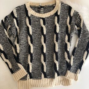 Sparkle & Fade Urban Outfitters Crew Knit Sweater